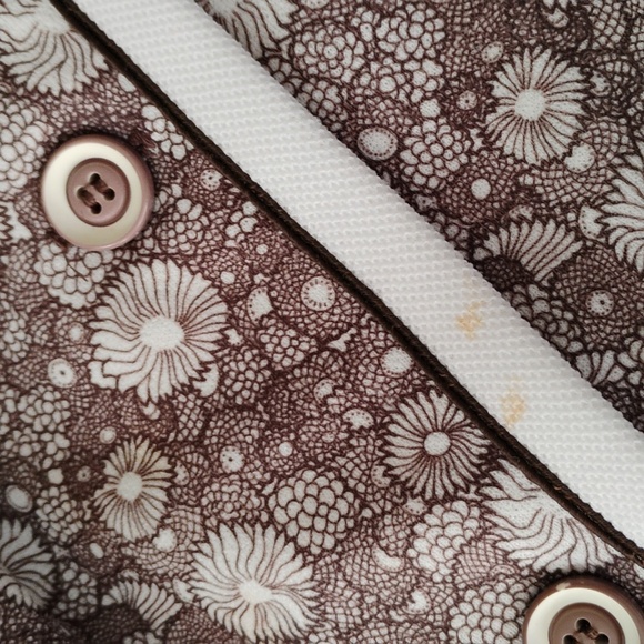 Mary Harnes 1960s Floral House Dress S(?) Vintage Size 12 - Picture 3 of 11